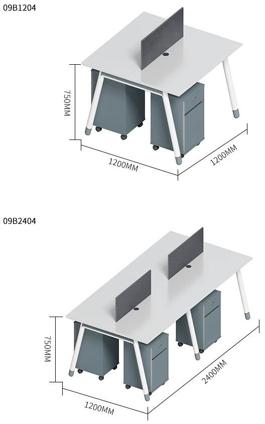 Workstation Meja Komputer 6