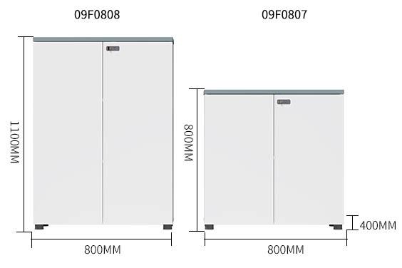 Custom na Mga File Cabinet na Mababang Profile 5