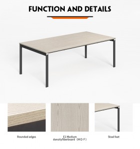 Mga Modernong Table ng Kumperensya Custom na 16PSeries |Yishi Furniture