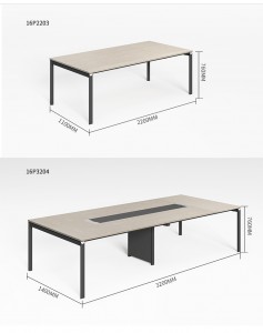 Mesas de conferencias modernas Custom 16PSeries |Muebles Yishi