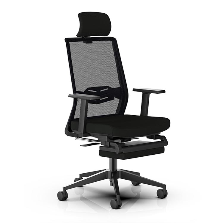 Cadeira de escritório em malha (com apoio para os pés) Série YS-GYHB01B-ZS1