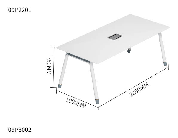 Table de réunion de bureau 5