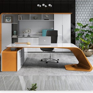 Bureau d'angle exécutif personnalisé